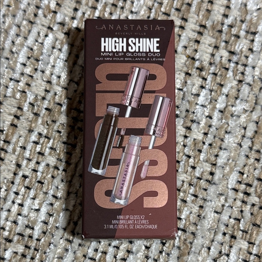 📌Anastasia Beverly Hills High Shine Lip Gloss Set.